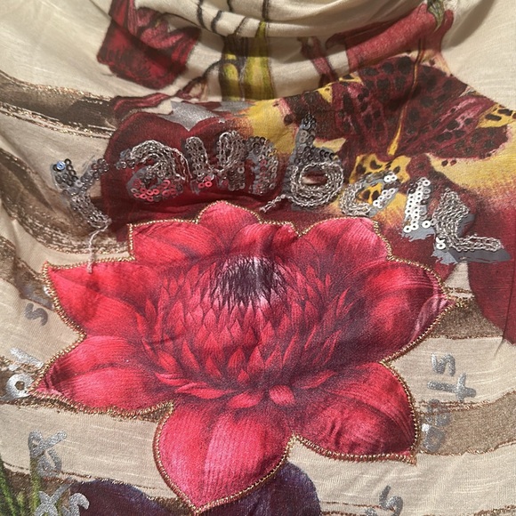 Desigual cowl-neck top. XS - Picture 3 of 8